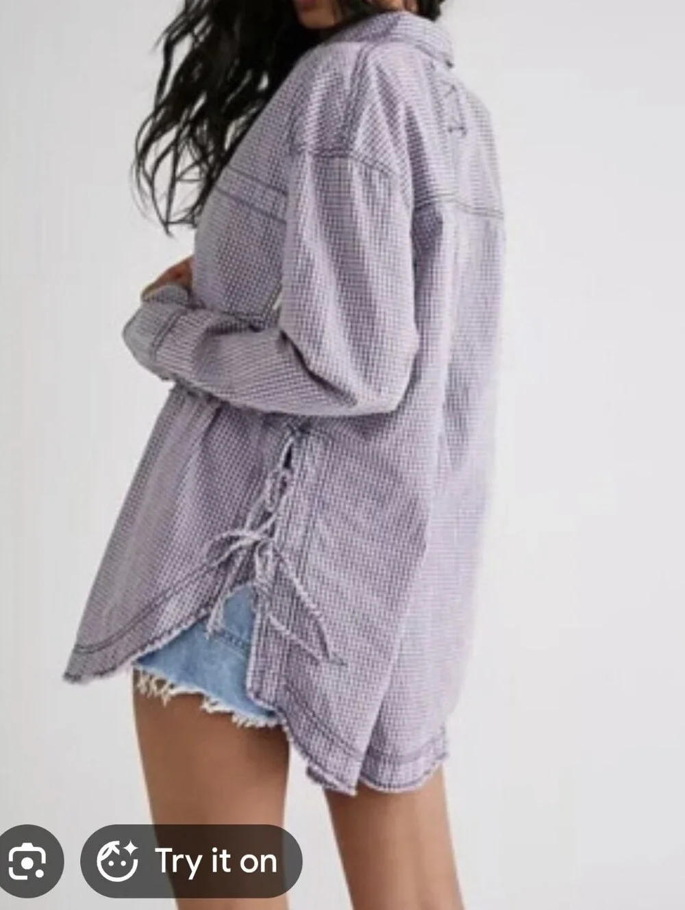 FP We The Free Game Set Match Button Front & Crop Top